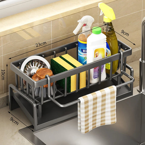 Kitchen Organizer With Drainage Rack